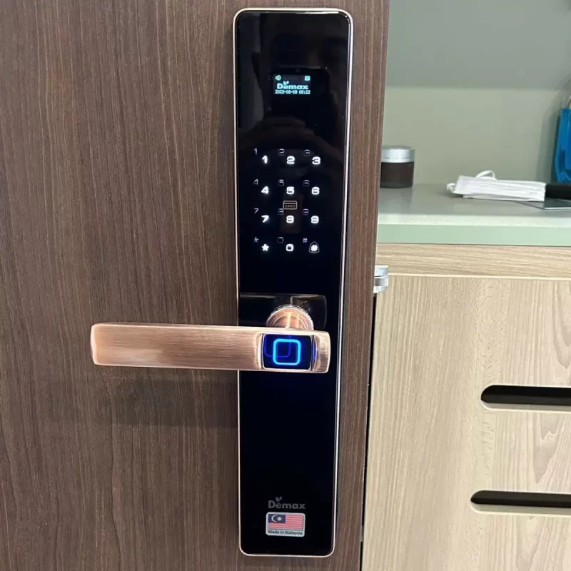 Khóa vân tay APP WIFI DEMAX EL-C626 CG màn hình chuông - khoa van tay app wifi demax el c626 cg 3