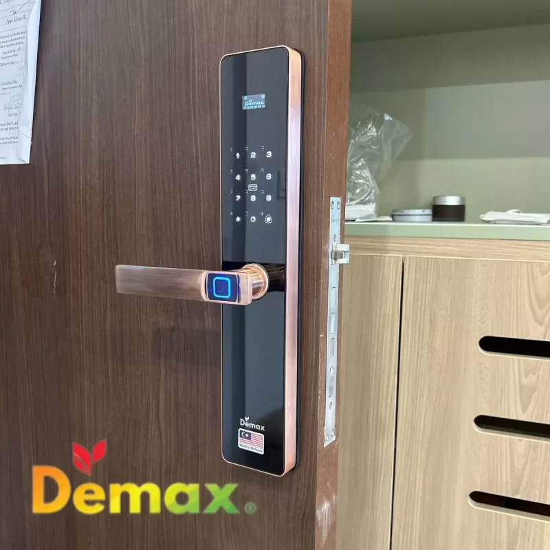 Khóa vân tay APP WIFI DEMAX EL-C626 CG màn hình chuông - khoa van tay app wifi demax el c626 cg 5
