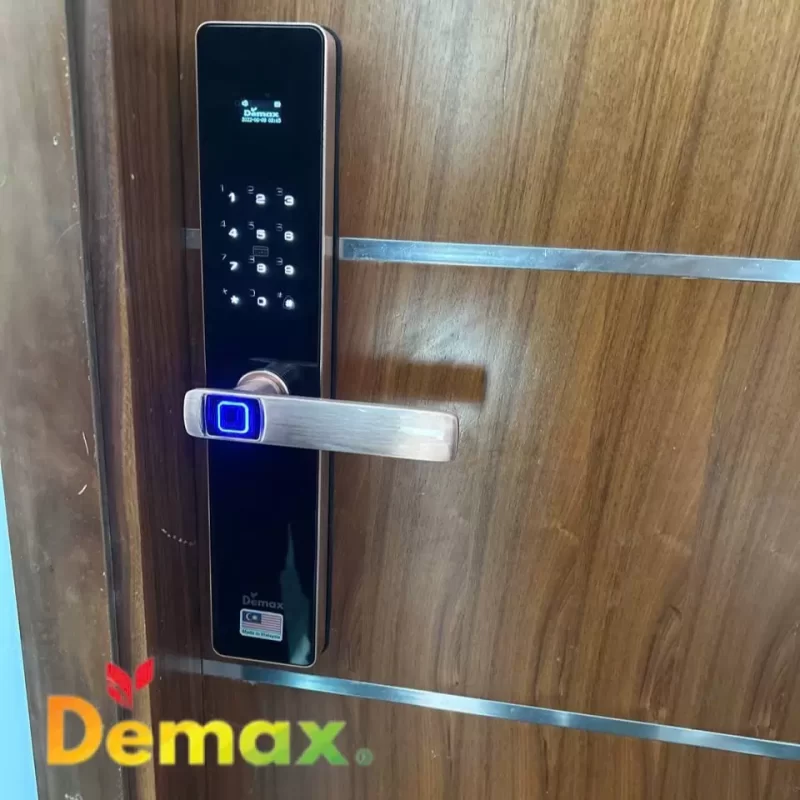 Khóa vân tay APP WIFI DEMAX EL-C626 CG màn hình chuông 25 Khóa vân tay APP WIFI DEMAX EL-C626 CG màn hình chuông