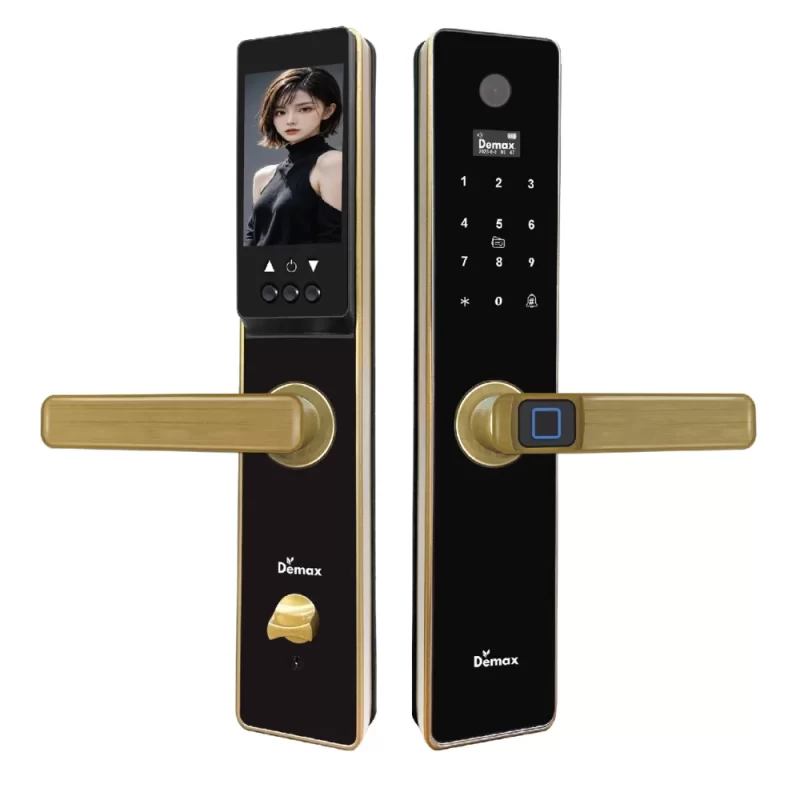 Khóa vân tay APP WIFI DEMAX EL-C626 CG màn hình chuông - khoa van tay app wifi demax el c626 cg