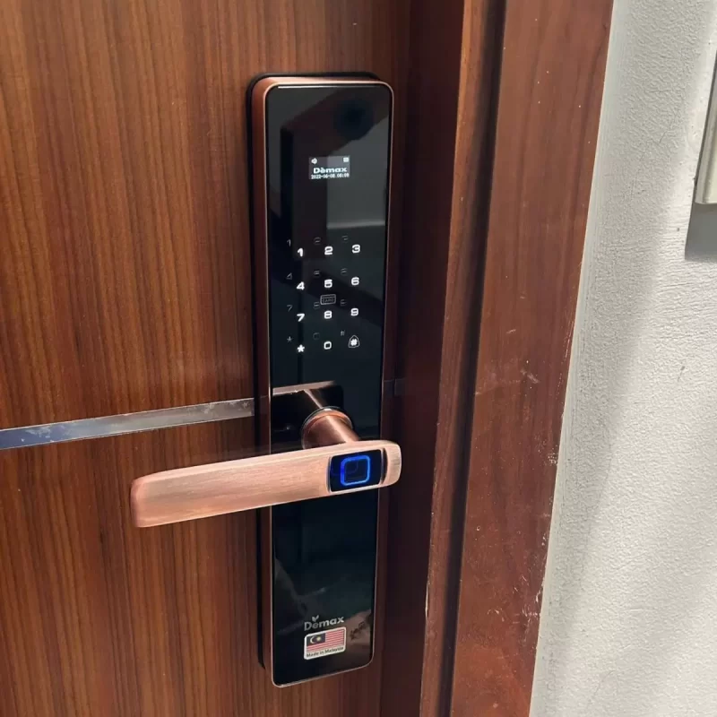 Khóa vân tay APP WIFI DEMAX EL-C626 CG màn hình chuông - khoa van tay app wifi demax el c626 cg 9
