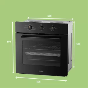 Lò nướng âm tủ COMFEE CO-AC70KB - lo nuong am tu comfee co ac70kb9