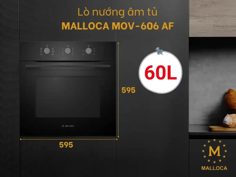 Lò nướng âm tủ MALLOCA MOV-606 AF