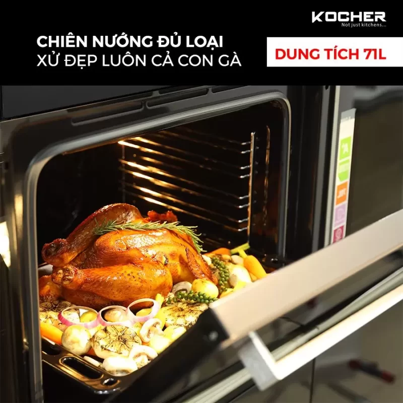 Lò nướng Kocher KOEU-71S13F 27 Lò nướng Kocher KOEU-71S13F