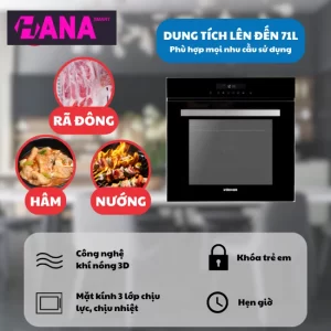Lò nướng Kocher KOEU-71S14F - lo nuong kocher koeu 71s14f 2