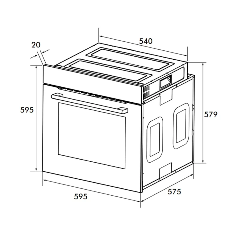 Lò nướng Kocher KOEU-71S14F 19 Lò nướng Kocher KOEU-71S14F