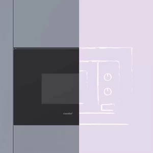 Lò vi sóng âm tủ COMFEE CMW-S20KB​ - lo vi song am tu comfee cmw s20kb 1