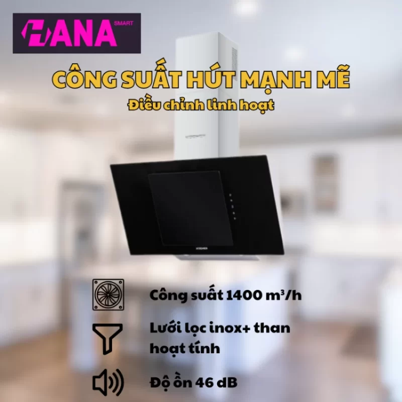Máy hút mùi Kocher K-2080V 90cm 19 Máy hút mùi Kocher K-2080V 90cm