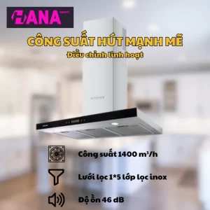 Máy hút mùi Kocher K-225C 90cm - may hut mui kocher k 225c 90cm 5