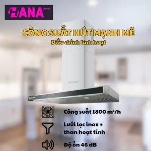 Máy hút mùi Kocher K-225D 90cm - may hut mui kocher k 225d 90cm 2