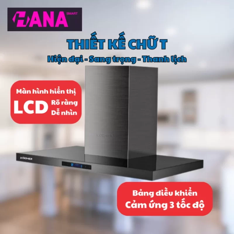Máy hút mùi Kocher K-225MI 90cm 16 Máy hút mùi Kocher K-225MI 90cm
