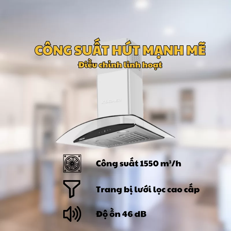 Máy hút mùi Kocher K-226I 90cm 17 Máy hút mùi Kocher K-226I 90cm