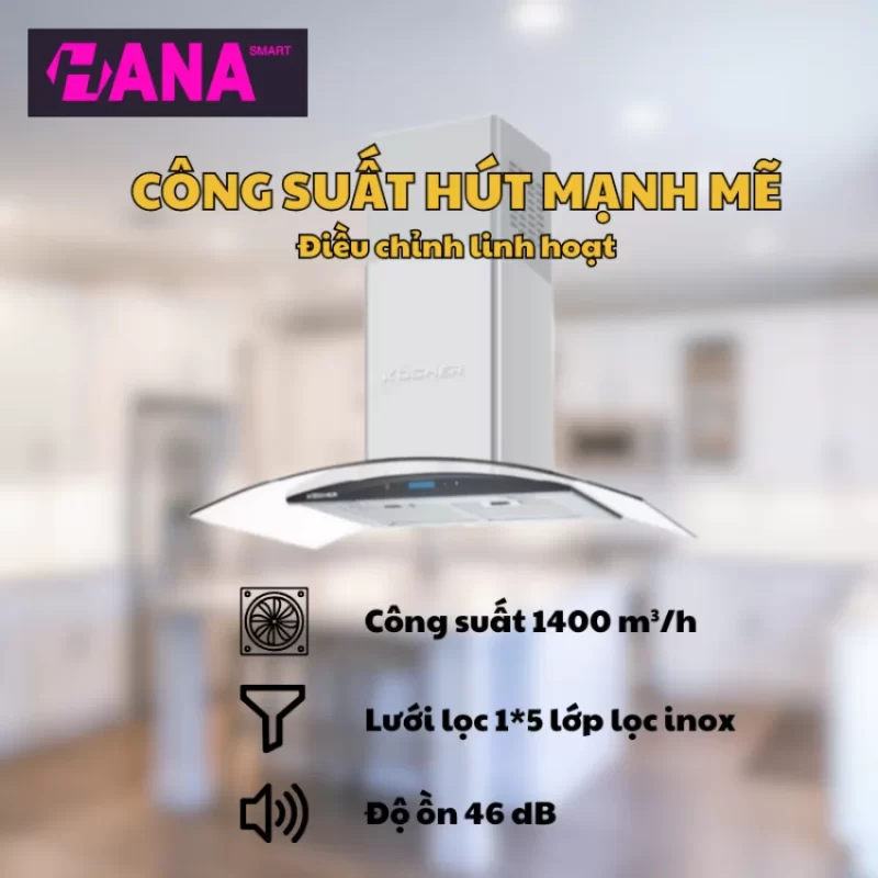 Máy hút mùi Kocher K-228S 90cm - may hut mui kocher k 228s 90cm 6