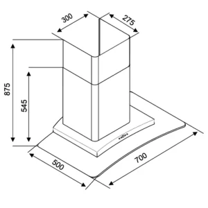 Máy hút mùi Kocher K-228T 70cm - may hut mui kocher k 228t 70cm 5