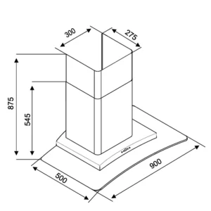 Máy hút mùi Kocher K-228T 90cm - may hut mui kocher k 228t 90cm 2