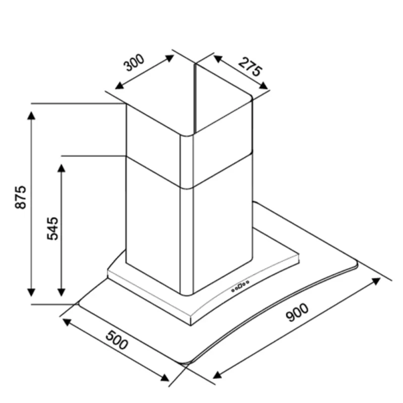 Máy hút mùi Kocher K-228T 90cm - may hut mui kocher k 228t 90cm 2