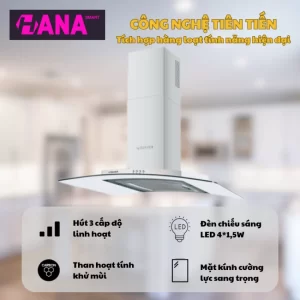 Máy hút mùi Kocher K-228T 90cm - may hut mui kocher k 228t 90cm 3