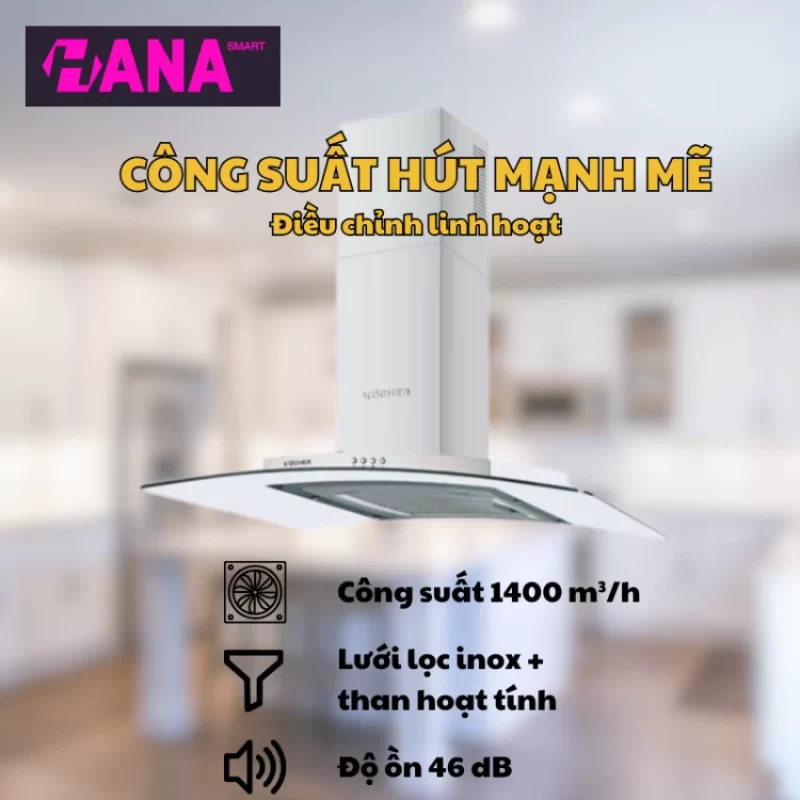 Máy hút mùi Kocher K-228T 90cm - may hut mui kocher k 228t 90cm 5