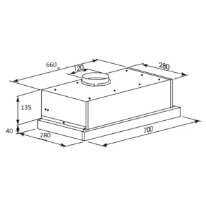 Máy hút mùi Kocher K-6270BL - may hut mui kocher k 6270bl 2
