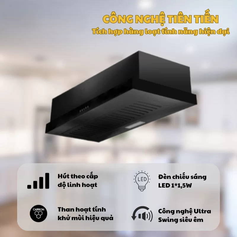 Máy hút mùi Kocher K-6270V 22 Máy hút mùi Kocher K-6270V