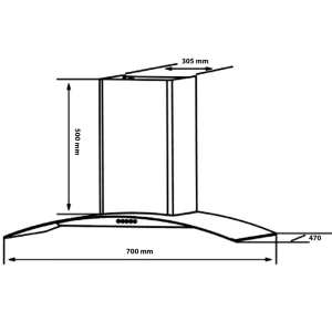 Máy hút mùi Kocher K-8001 70cm - may hut mui kocher k 8001 70cm 5