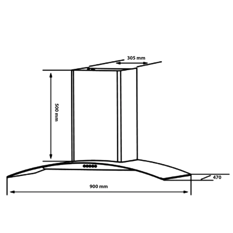 Máy hút mùi Kocher K-8872I 90cm - may hut mui kocher k 8872i 90cm 2