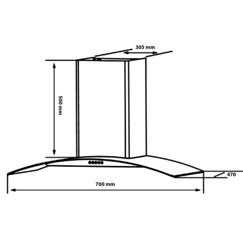 Máy hút mùi Kocher K-8872V 70cm - may hut mui kocher k 8872v 70cm 2