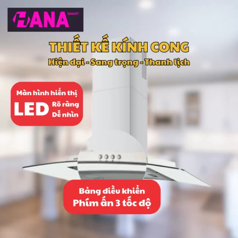 Máy hút mùi Kocher K-8970 70cm 16 Máy hút mùi Kocher K-8970 70cm