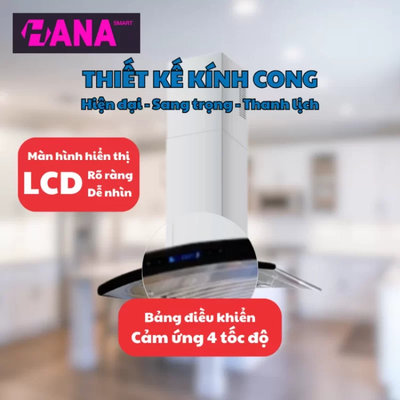 Máy hút mùi Kocher SERENA CXW-188 CRV 18 Máy hút mùi Kocher SERENA CXW-188 CRV