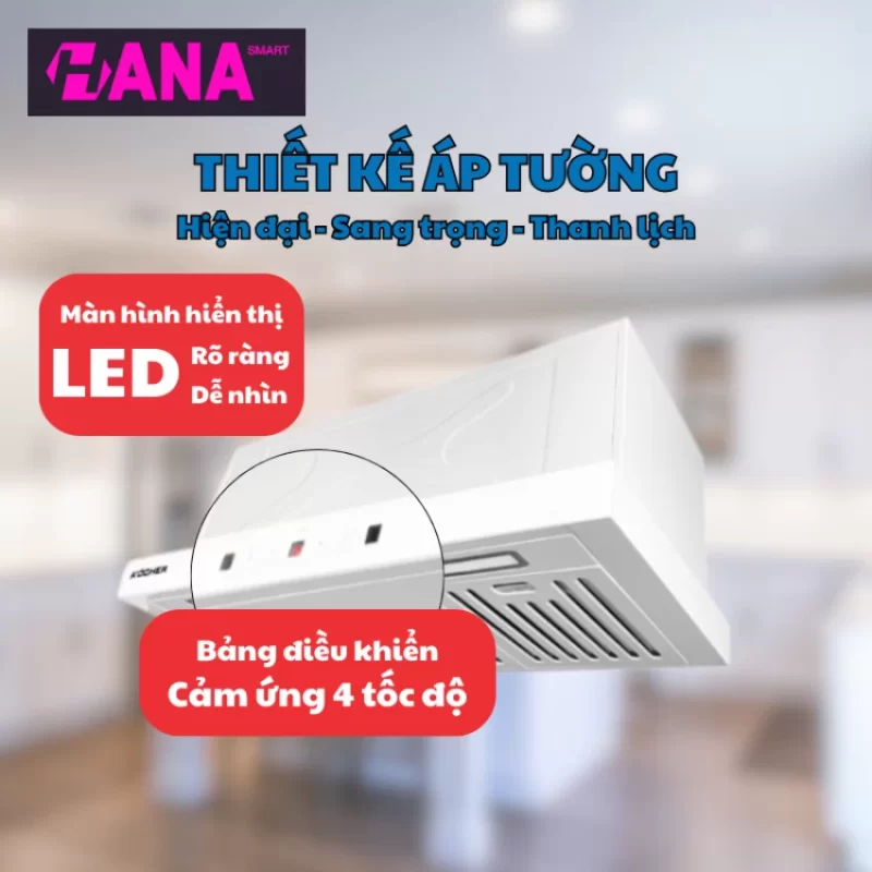 Máy hút mùi Kocher TURBO X-350T 18 Máy hút mùi Kocher TURBO X-350T