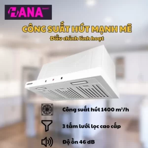 Máy hút mùi Kocher TURBO X-350T - may hut mui kocher turbo x 350t 3