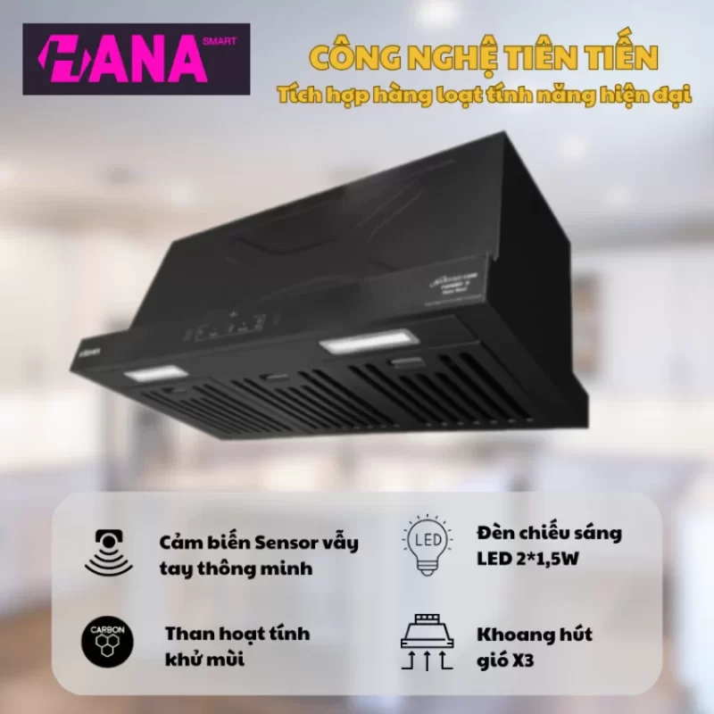 Máy hút mùi Kocher TURBO X-668D 20 Máy hút mùi Kocher TURBO X-668D