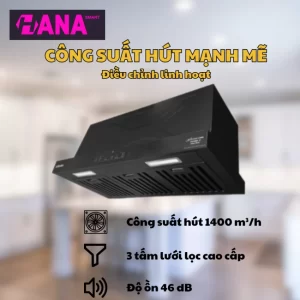 Máy hút mùi Kocher TURBO X-668D - may hut mui kocher turbo x 668d14