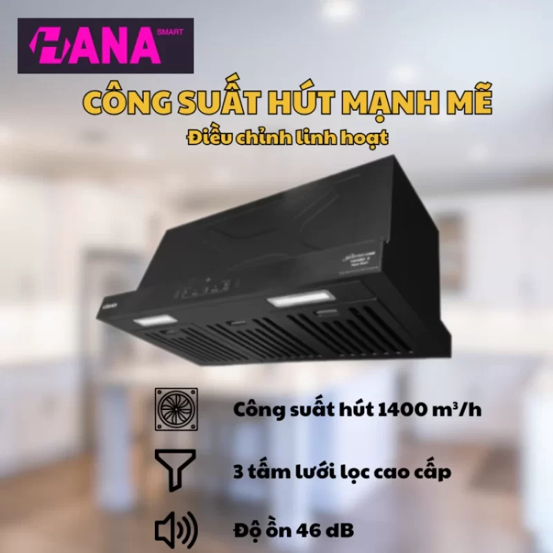 Máy hút mùi Kocher TURBO X-668D 19 Máy hút mùi Kocher TURBO X-668D