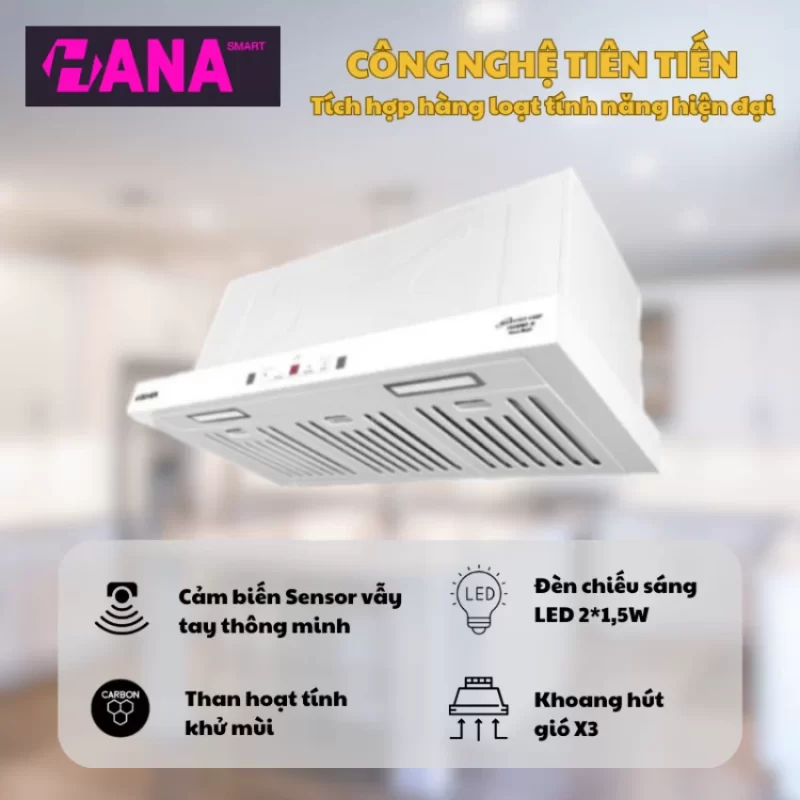 Máy hút mùi Kocher TURBO X-668T 16 Máy hút mùi Kocher TURBO X-668T