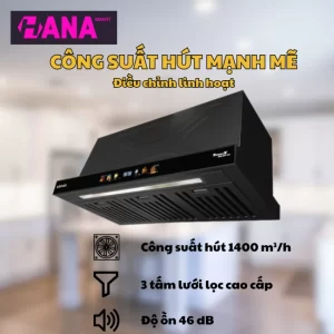 Máy hút mùi Kocher TURBO X3D-350D - may hut mui kocher turbo x3d 350d 4