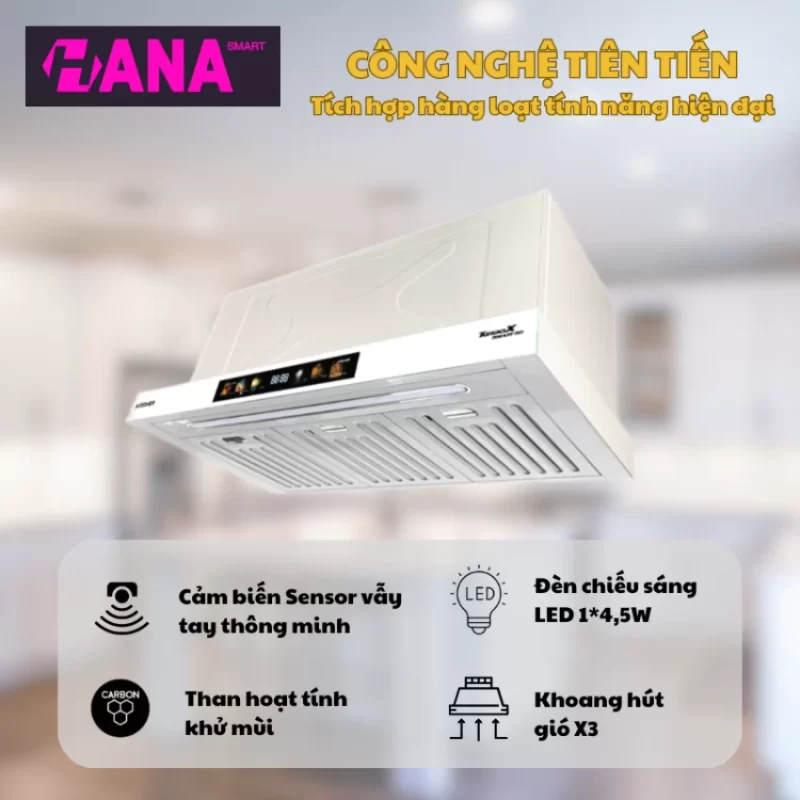 Máy hút mùi Kocher TURBO X3D-350T 16 Máy hút mùi Kocher TURBO X3D-350T