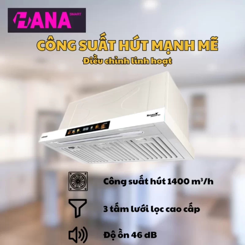 Máy hút mùi Kocher TURBO X3D-350T 15 Máy hút mùi Kocher TURBO X3D-350T