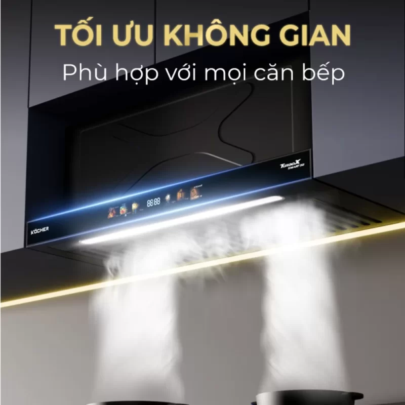 Máy hút mùi Kocher TURBO X3D-669D - may hut mui kocher turbo x3d 669d 5