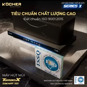 Máy hút mùi Kocher TURBO X3D-669D - may hut mui kocher turbo x3d 669d9