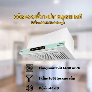 Máy hút mùi Kocher TURBO X3D-669N - may hut mui kocher turbo x3d 669n 2