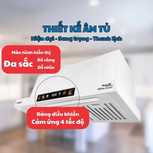 Máy hút mùi Kocher TURBO X3D-669T - may hut mui kocher turbo x3d 669t 4