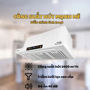 Máy hút mùi Kocher TURBO X3D-669T - may hut mui kocher turbo x3d 669t 5