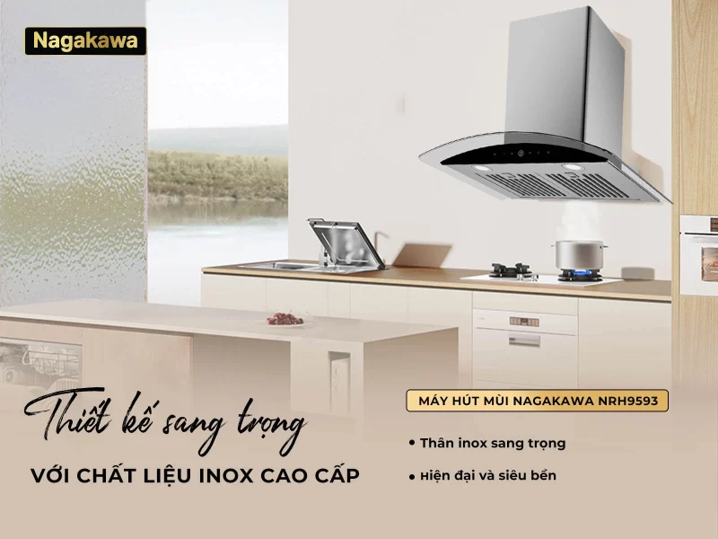Máy hút mùi Nagakawa NRH9593 18 Máy hút mùi Nagakawa NRH9593