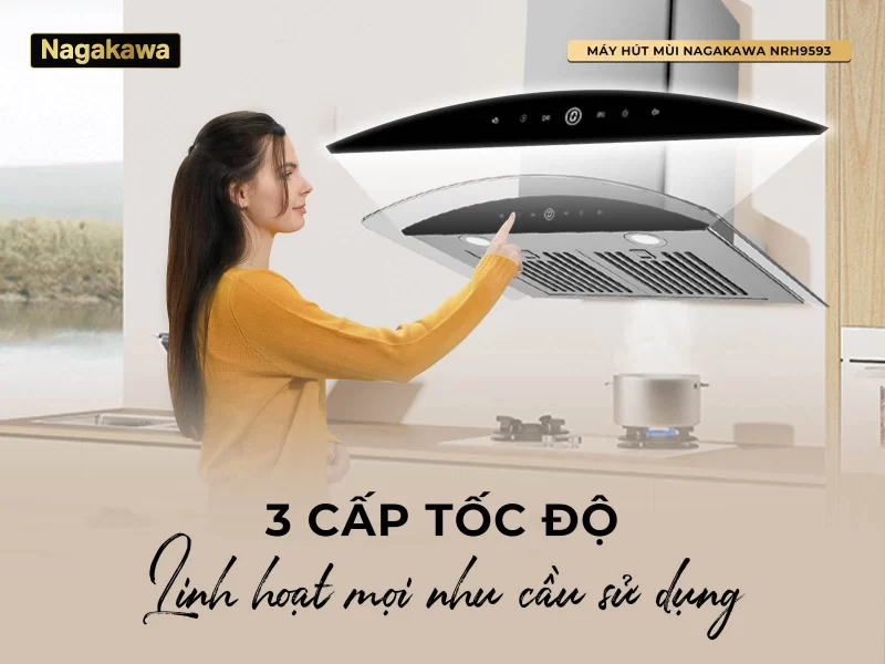 Máy hút mùi Nagakawa NRH9593 23 Máy hút mùi Nagakawa NRH9593