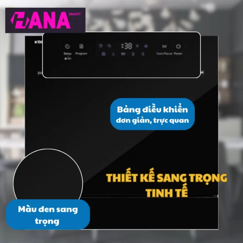 Máy rửa bát Kocher KDEU-8839 16 Máy rửa bát Kocher KDEU-8839
