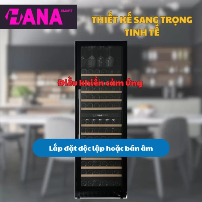 Tủ rượu vang Kocher KWEU-11126B 16 Tủ rượu vang Kocher KWEU-11126B