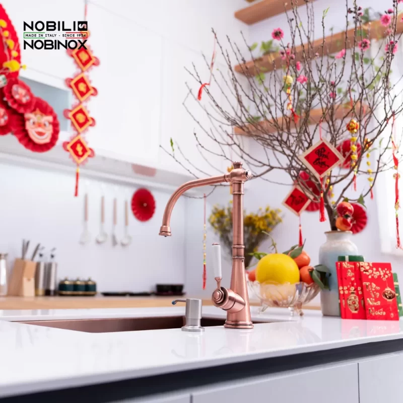 Vòi rửa bát NOBILI CHARLIE NB255C CH75513RA 21 Vòi rửa bát NOBILI CHARLIE NB255C CH75513RA