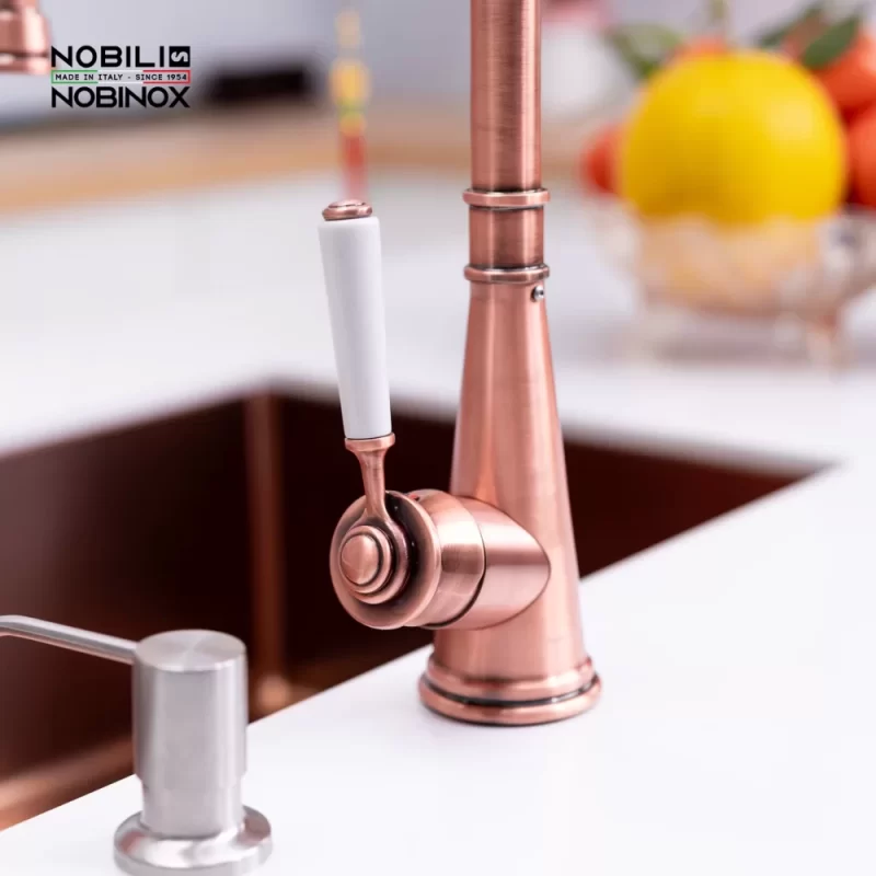 Vòi rửa bát NOBILI CHARLIE NB255C CH75513RA - voi rua bat nobili charlie nb255c ch75513ra 4