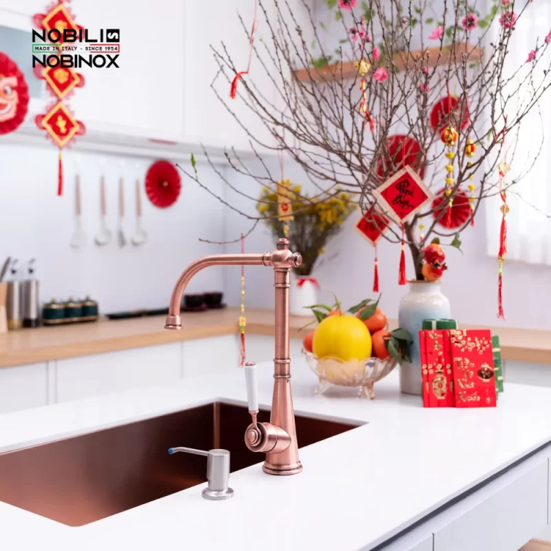 Vòi rửa bát NOBILI CHARLIE NB255C CH75513RA - voi rua bat nobili charlie nb255c ch75513ra 5